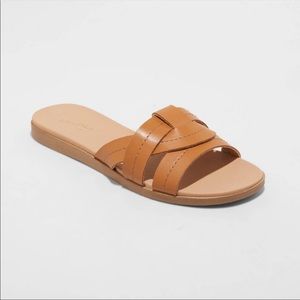 Target Universal Thread Kenzie Sandals - Cognac